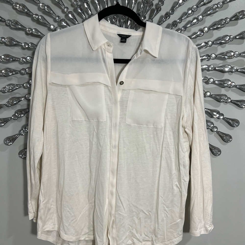 Ann Taylor button down shirt